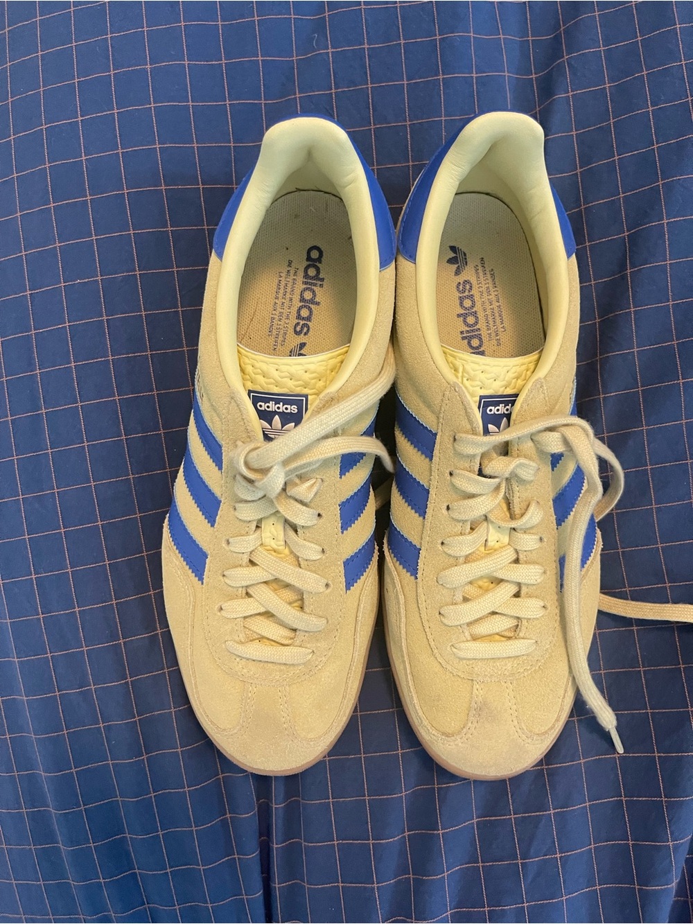adidas Yellow and Blue Men's Sneakers - Picture 6 of 11